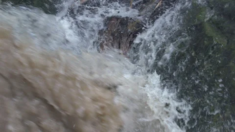 A wild river in the mountains Stock Footage 290999246