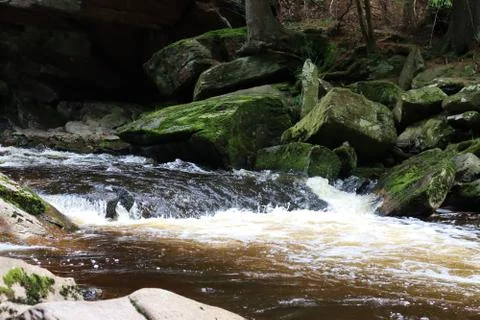 A wild river Stock Photos