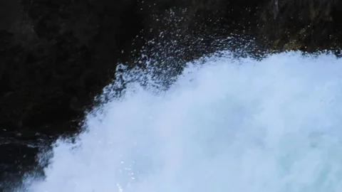 Wild River Spray Stock Footage 113994170