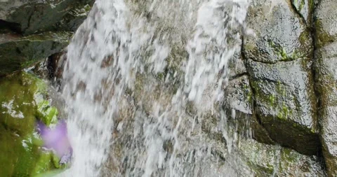 Wild rivers, slow, motion, flowing water, clear water, dramatic nature, Stock Footage 278375726