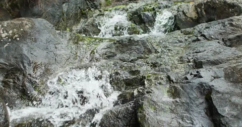 Wild rivers, slow, motion, flowing water, clear water, dramatic nature, Stock Footage 278375728