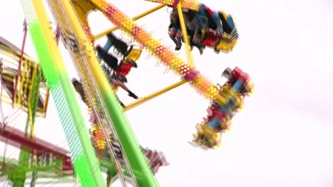 Wild show ride Stock Footage 280293268