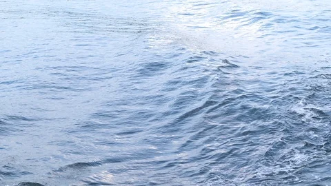 Wild water on the ocean 스톡 동영상 96744508
