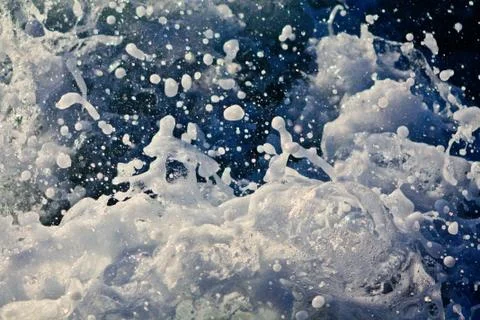 Wild water wave Foto stock