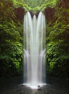 Wild Waterfall Stock-Fotos