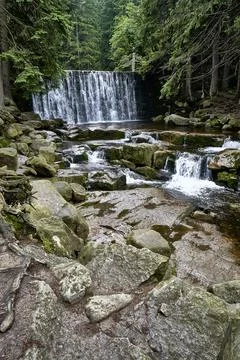 WIld waterfall Stock Photos