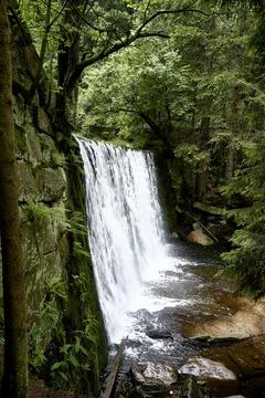 WIld waterfall Stock Photos