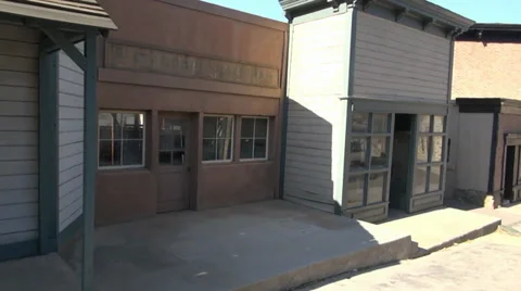 Wild West Town Video stock 35035204