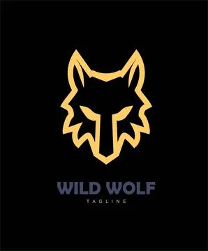 Wild wolf Stock Illustration