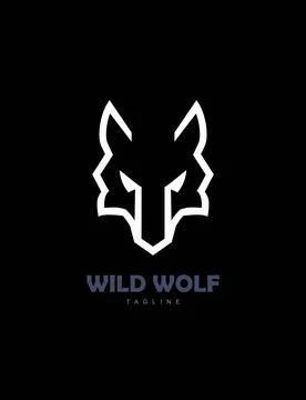 Wild wolf Stock Illustration