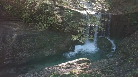Wilder Wasserfall Stock Footage 151766284