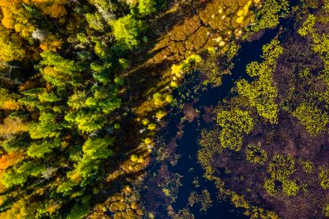 Wilderness from above Stock Photos