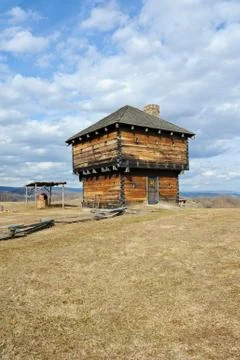 Wilderness Blockhouse Stock Photos