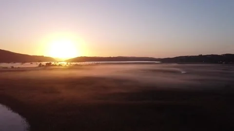 Wilderness lower into river Stock Footage 151579664