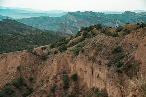 Wilderness with Rolling hills Stock Photos