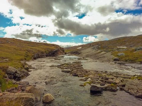 Wilderness south of Riksgränsen 写真素材