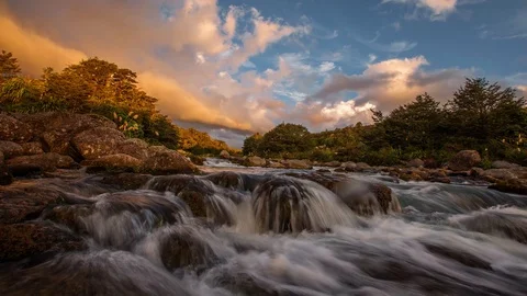 Wilderness Stream Environment 4k Time Lapse Footage Stock Footage 108345355