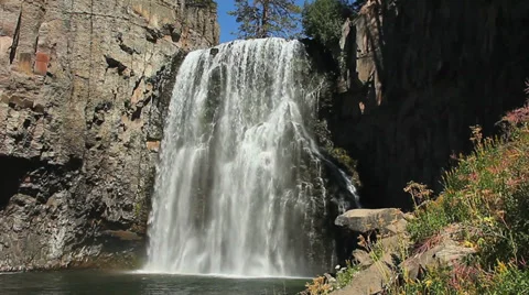 WILDERNESS WATERFALL Stock Footage 28837207