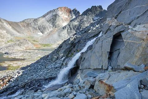 Wilderness Waterfall Stock Photos