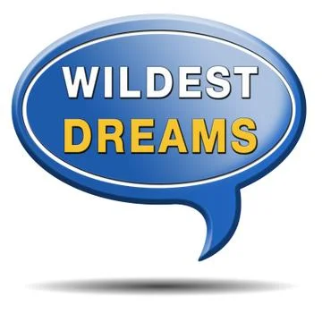 Wildest dreams Illustrazione stock