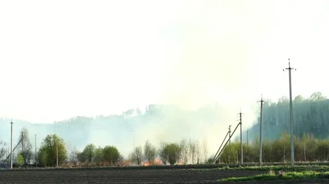 Wildfire Stock Footage 11047671