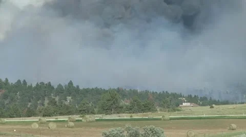 Wildfire Stock Footage 12766503