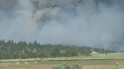 Wildfire Stock Footage 12766510