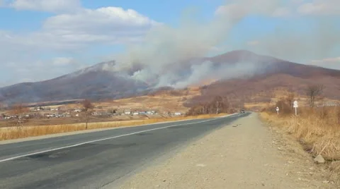 Wildfire Stock Footage 21849979