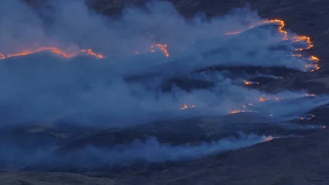 Wildfire one Video stock 108752970