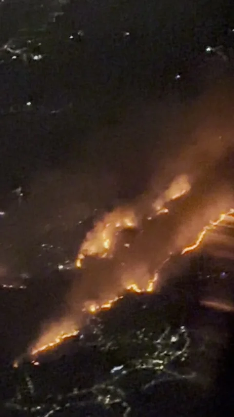 Wildfire in Portugal Stock Footage 284847397