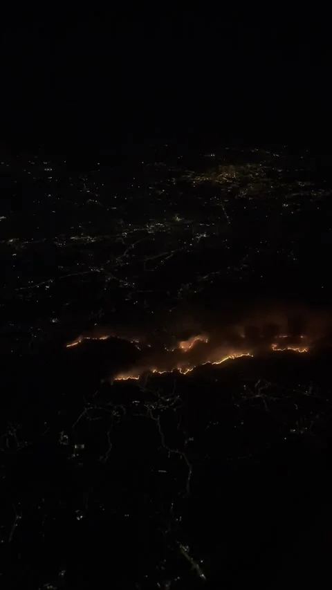 Wildfire in Portugal Stock Footage 284847405