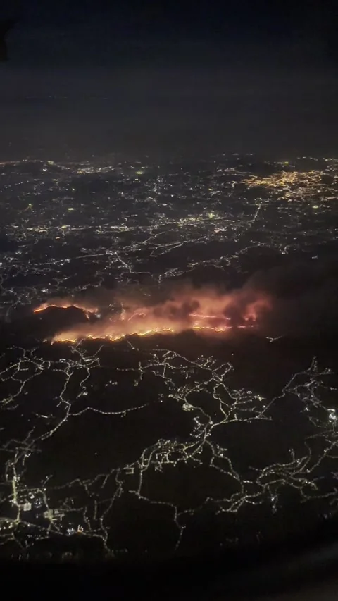 Wildfire in Portugal Stock Footage 284847410
