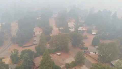 Wildfires smoke Stock Footage 295232844