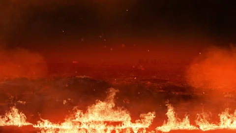 Wildfires spread rapidly across Los Angeles region causing destruction. Stock Footage 298575051