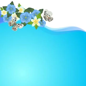 Wildflowers-4 Stock-Illustration