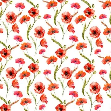 Wildflowers Stock Illustration