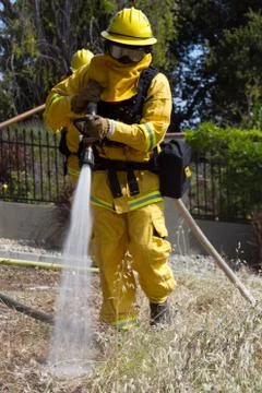 Wildland Firefighter Stock Photos