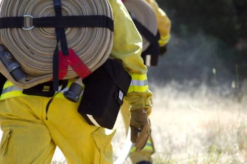 Wildland Firefighter Stock Photos