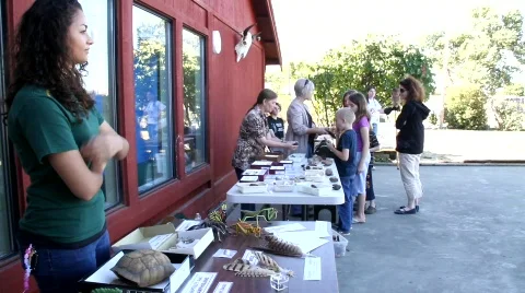 Wildlife Workers Stock Footage 824654