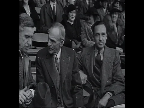 Will Rogers Henry Ford Edsel Ford Stock Footage 80472743