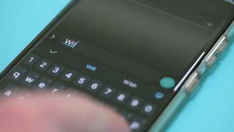 Will you listen, Text message, typing texting mobile phone Stock Footage 318565570