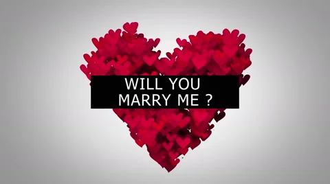 Will You Marry Me ? 4K Resolution UHD Ultra HD Stock Footage 46906893