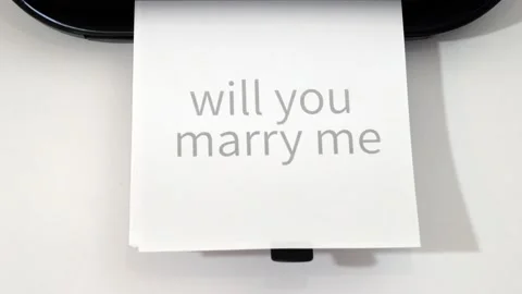 Will you marry me Video stock 166950288