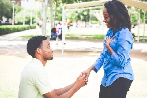Will you marry me Stock Photos