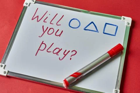 Will you play squid game Stock Photos