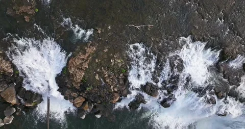 Willamette Falls Oregon City Oregon. Stock Footage 214645218