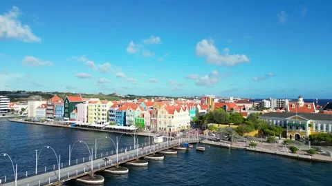 Willemstad, Curaçao Stock Footage 302702467