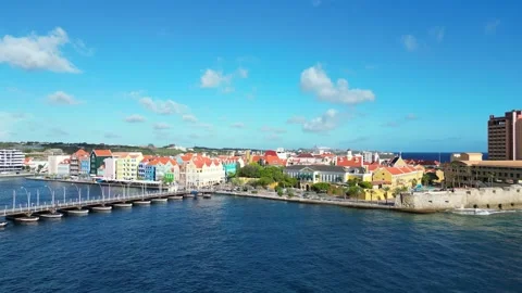 Willemstad, Curaçao Video stock 302702816