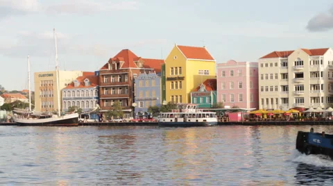 Willemstad Tugboat Stock Footage 997659