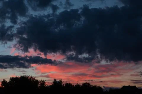 Willght time after the sunset Stock Photos